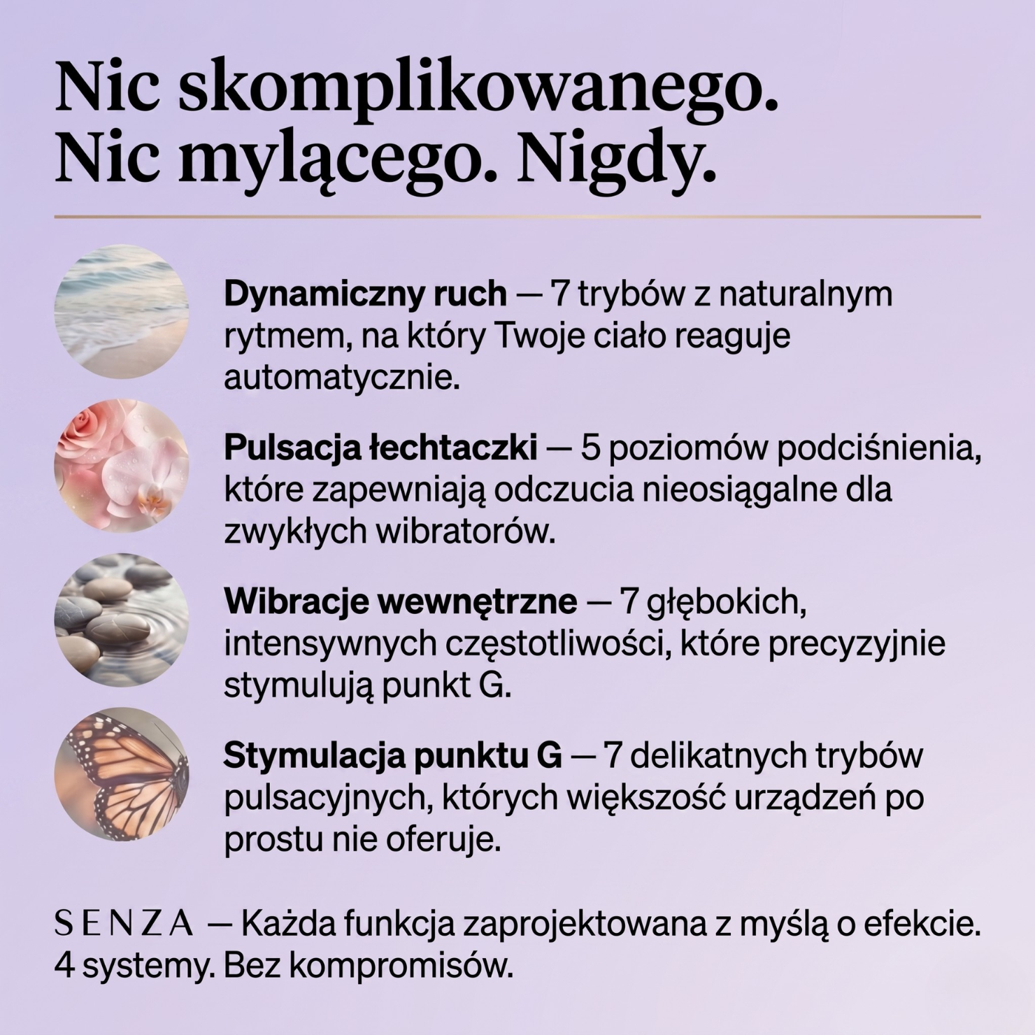 Senza™ 4-w-1 Aktywator Mięśni Krocza