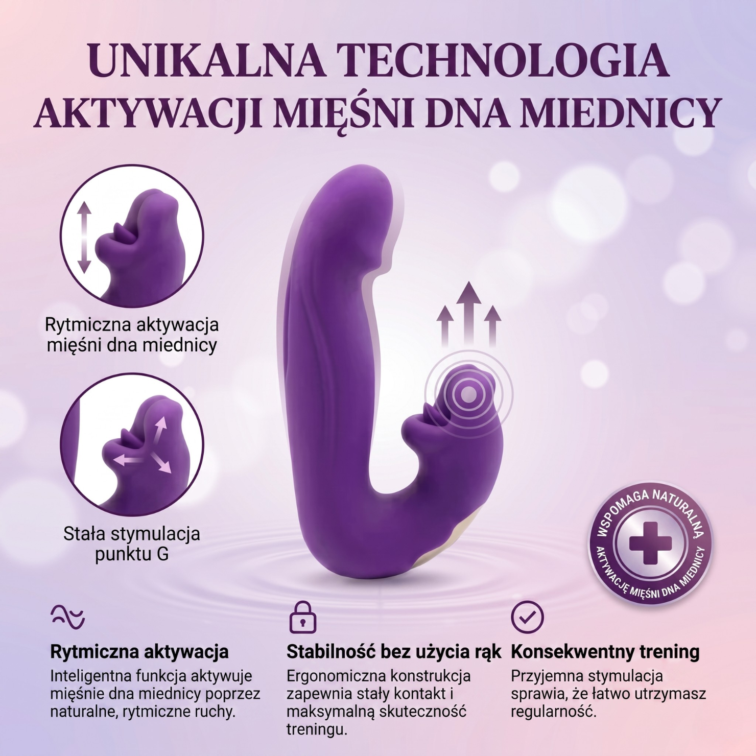 Senza™ 4-w-1 Aktywator Mięśni Krocza